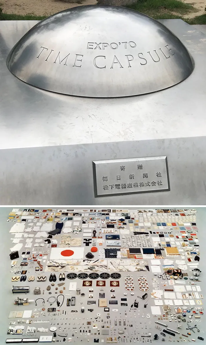 At The 1970 Tokyo Expo, They Buried Two-Time Capsules On The Grounds Of Osaka Castle