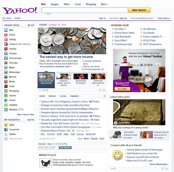 28 Notable Websites From The Dawn Of The Internet That Young People Surely Missed Out On