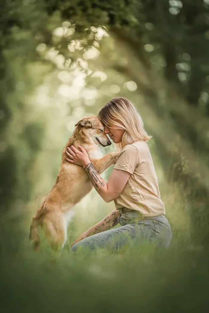 3rd Place, Dogs & People: Silent Connection By Moa Naslund