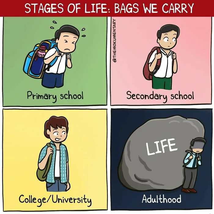 40 Comics Filled With Humor And Relatable Situations By Mokumentary