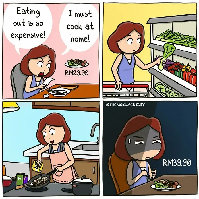 40 Comics Filled With Humor And Relatable Situations By Mokumentary