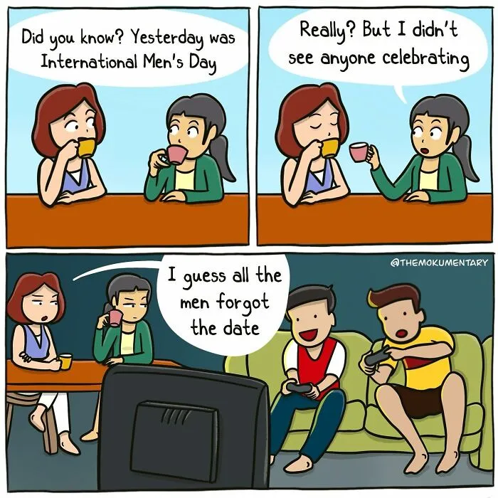 40 Comics Filled With Humor And Relatable Situations By Mokumentary