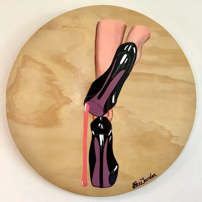 I Created 19 Unique Artworks On Wood Using Colored Pencils And Acrylic Paints