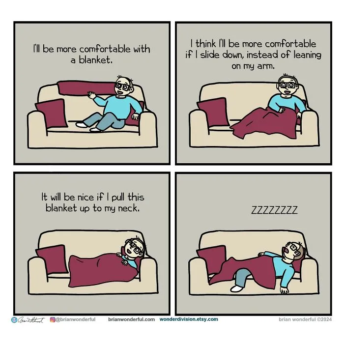 Dark Humor And Random Laughs: 40 Comics By Brian Wonderful