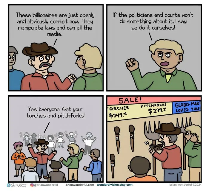 Dark Humor And Random Laughs: 40 Comics By Brian Wonderful