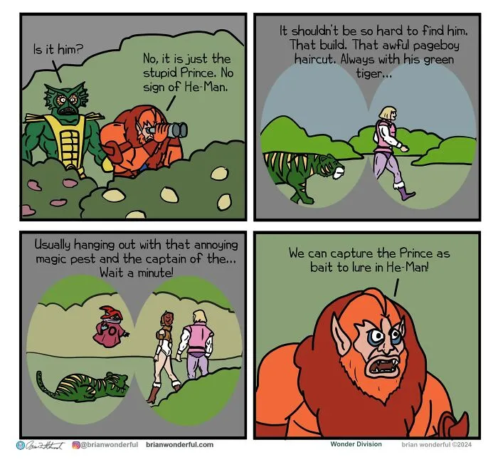 Dark Humor And Random Laughs: 40 Comics By Brian Wonderful