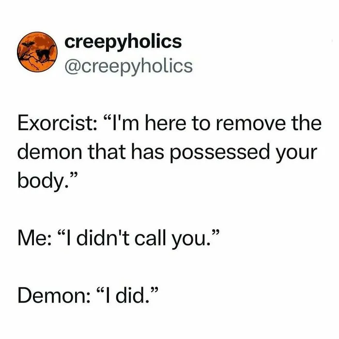 Funny Memes With A Twist Of Horror, As Shared On This Instagram Page