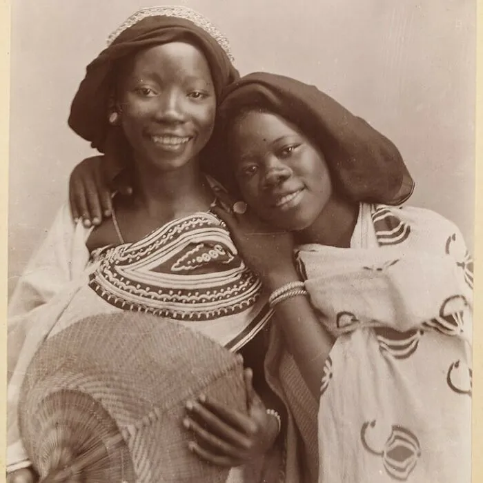 Portrait Of Two Women. Zanzibar, Circa 1900