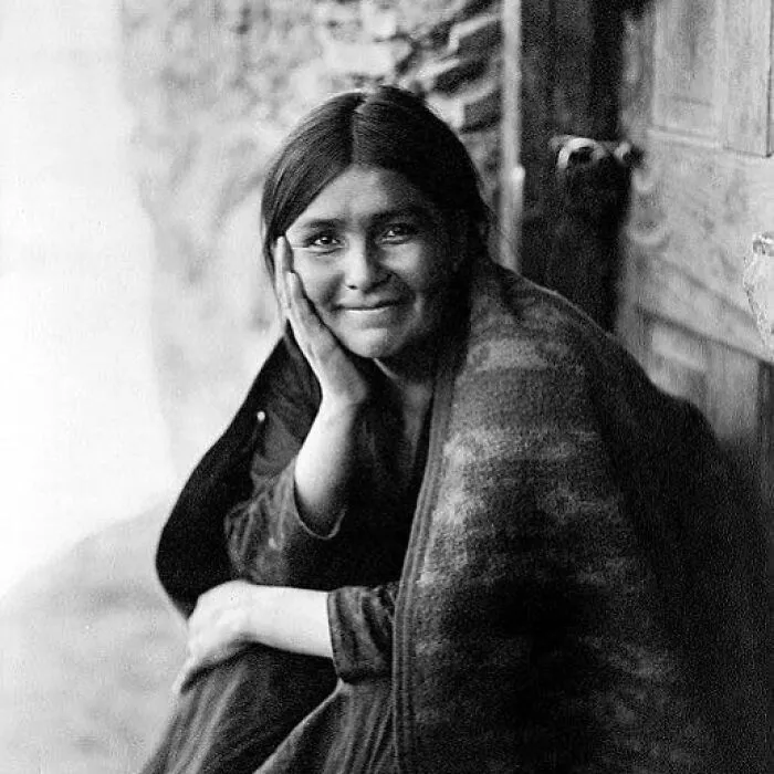 Portrait Of A Navajo Woman, Circa 1904
