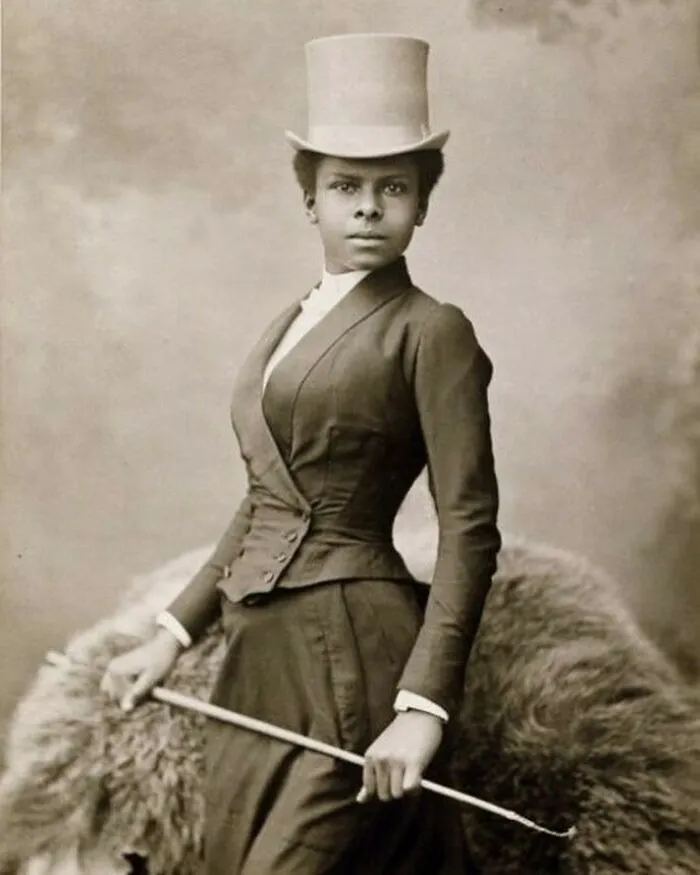 Portrait Of Selika Lazevski, Believed To Be A Horsewoman Who Rode At Nouveau Cirque In Paris