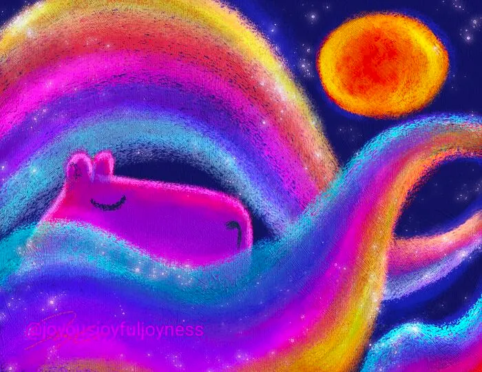 I Created Paintings Of Capybaras In Various Moments Of Rest And Relaxation (27 Pics)