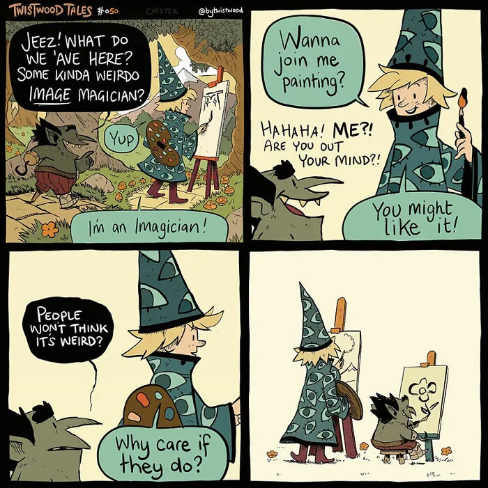 30 Comics Featuring Fantasy Worlds And Humorous Situations By AC Macdonald