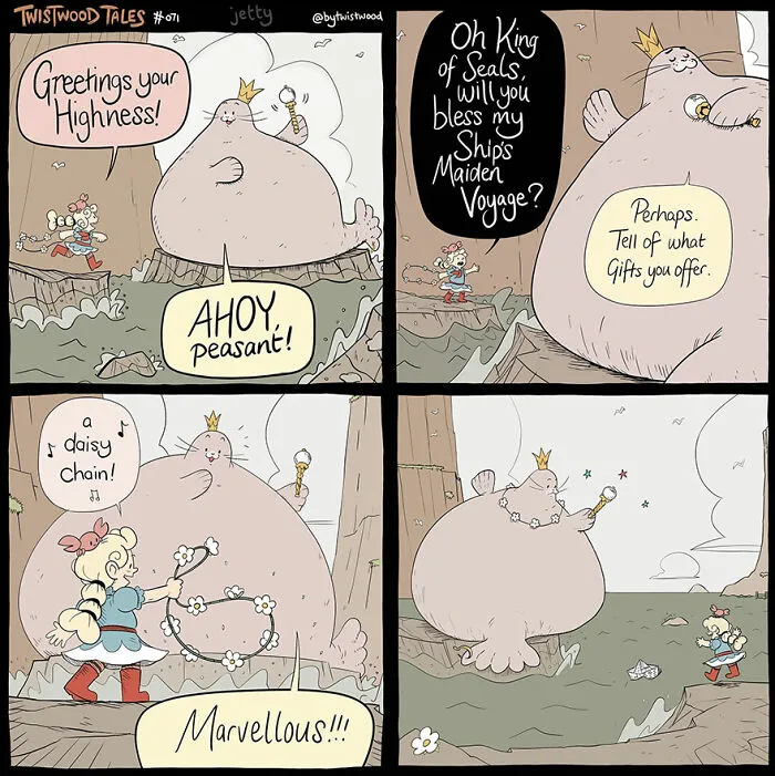 30 Comics Featuring Fantasy Worlds And Humorous Situations By AC Macdonald