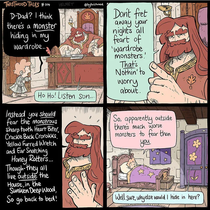 30 Comics Featuring Fantasy Worlds And Humorous Situations By AC Macdonald