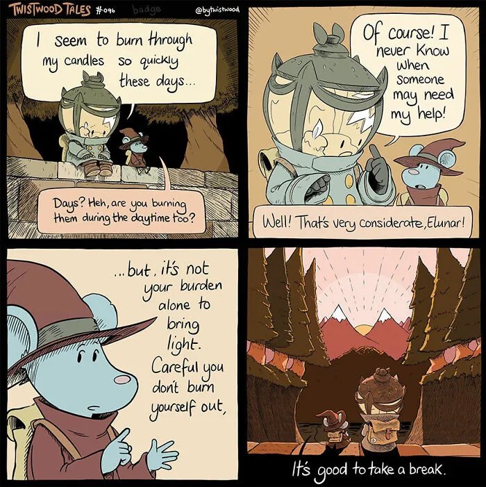 30 Comics Featuring Fantasy Worlds And Humorous Situations By AC Macdonald