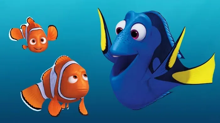 Marlin, Dory, and Nemo