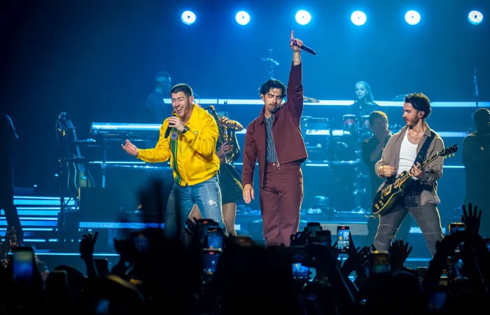 Nick Jonas, Joe Jonas, and Kevin Jonas