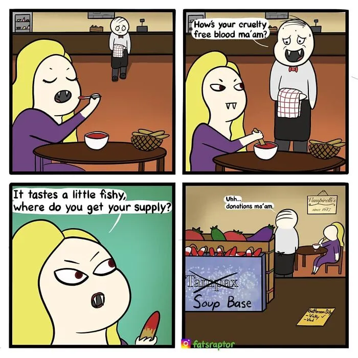 60 Hilariously Dark Comics With Unexpected Twists By ‘Fatsraptor’