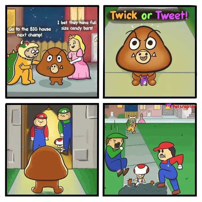 60 Hilariously Dark Comics With Unexpected Twists By ‘Fatsraptor’