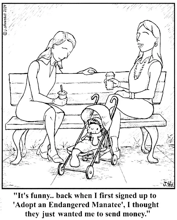 This Cartoonist Creates Single-Panel Comics Full Of Positive Humor (46 New Pics)