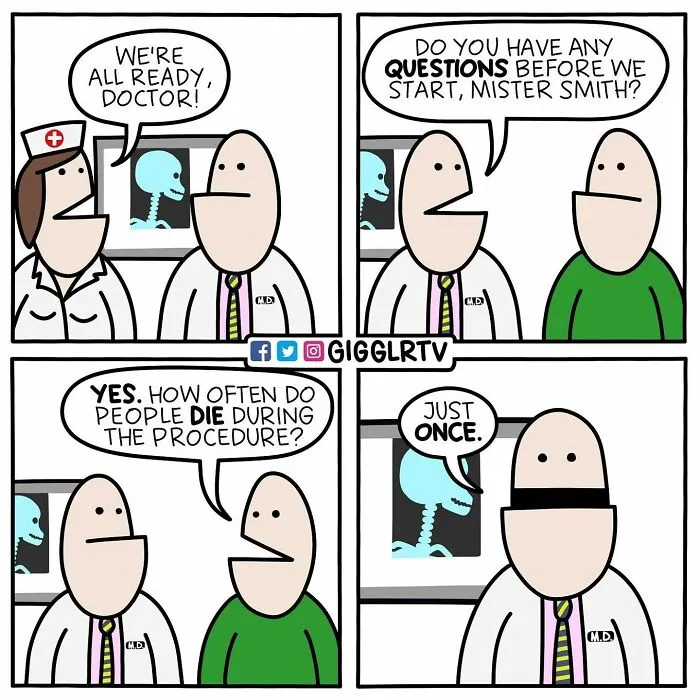 30 Hilariously Absurd Comics With A Slight Taste For Dark Humor By GIGGLR