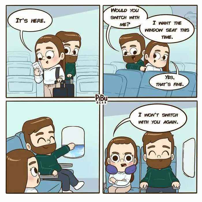 38 Comics That Perfectly Illustrate What It’s Like To Be In A Relationship, Created By Pibubear (New Pics)
