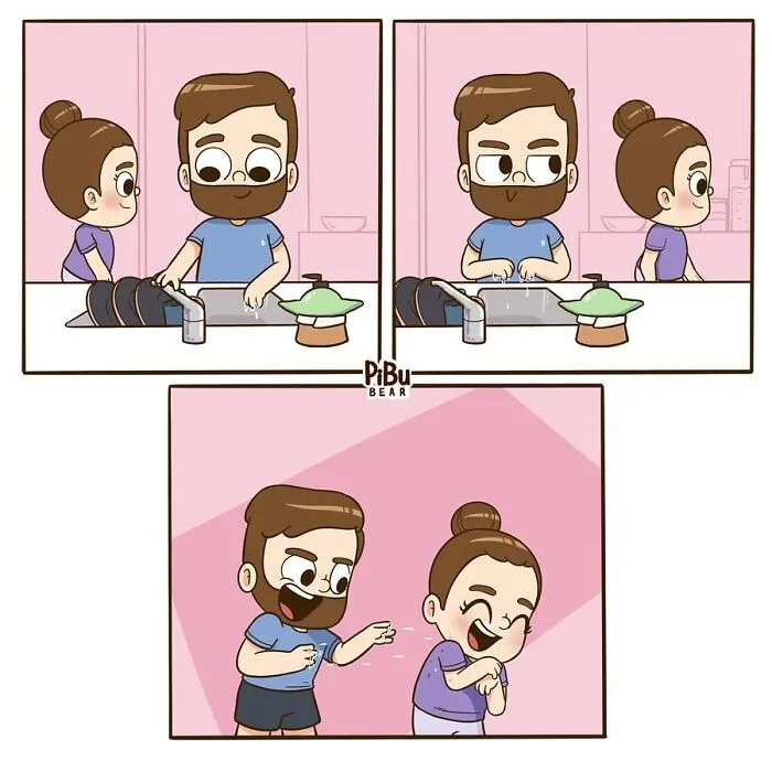 38 Comics That Perfectly Illustrate What It’s Like To Be In A Relationship, Created By Pibubear (New Pics)