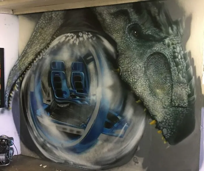 Artist Creates 3D Murals That Practically Jump Off The Wall (20 Pics)