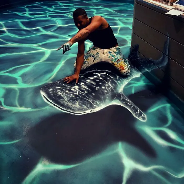 Artist Creates 3D Murals That Practically Jump Off The Wall (20 Pics)