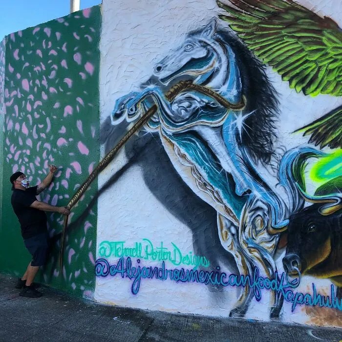 Artist Creates 3D Murals That Practically Jump Off The Wall (20 Pics)