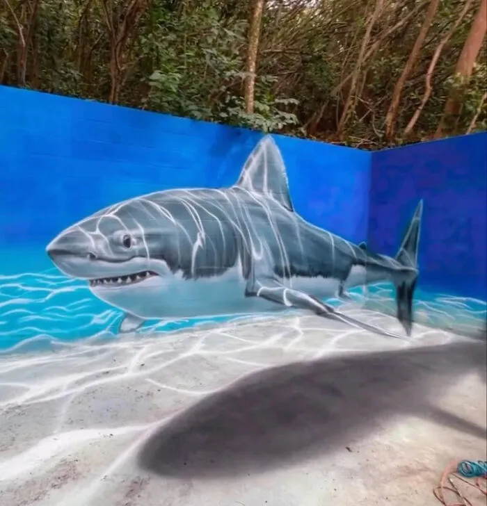 Artist Creates 3D Murals That Practically Jump Off The Wall (20 Pics)