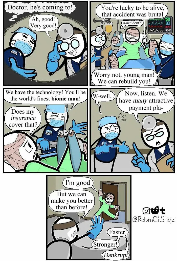 Comics By This Artist Are Full Of Silly Humor And Unexpected Endings (25 Pics)