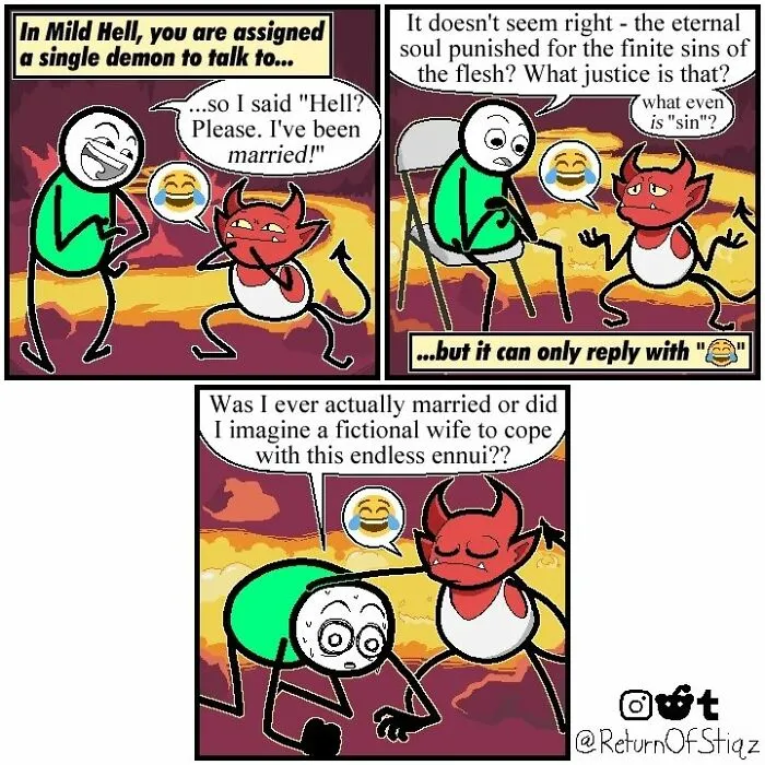 Comics By This Artist Are Full Of Silly Humor And Unexpected Endings (25 Pics)