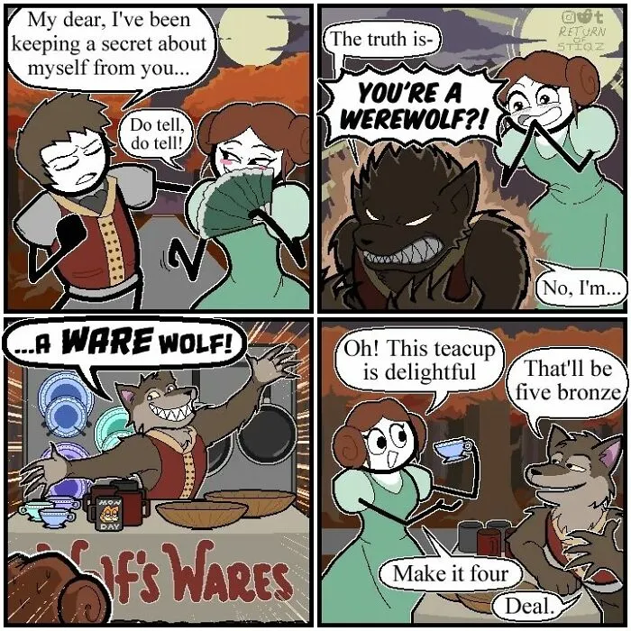 Comics By This Artist Are Full Of Silly Humor And Unexpected Endings (25 Pics)