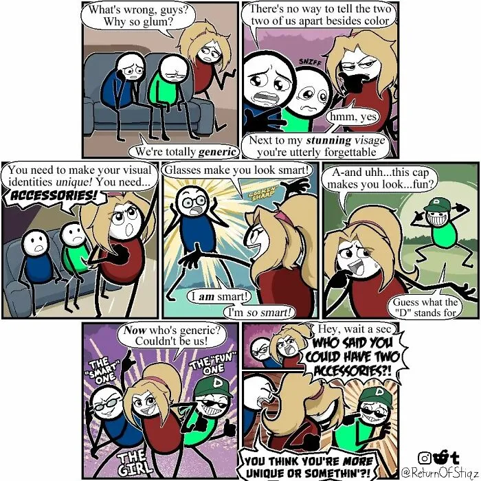 Comics By This Artist Are Full Of Silly Humor And Unexpected Endings (25 Pics)