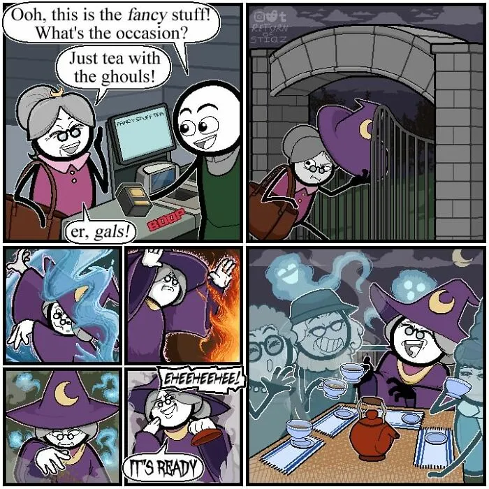 Comics By This Artist Are Full Of Silly Humor And Unexpected Endings (25 Pics)