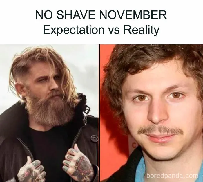 “No Shave November”