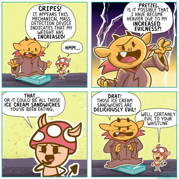 30 Sweet And Uplifting Comics Featuring Fun Characters In The Realm Of The Dead, By Greg Eales (New Pics)