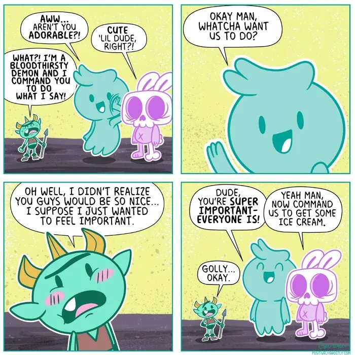 30 Sweet And Uplifting Comics Featuring Fun Characters In The Realm Of The Dead, By Greg Eales (New Pics)