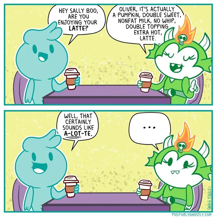 30 Sweet And Uplifting Comics Featuring Fun Characters In The Realm Of The Dead, By Greg Eales (New Pics)