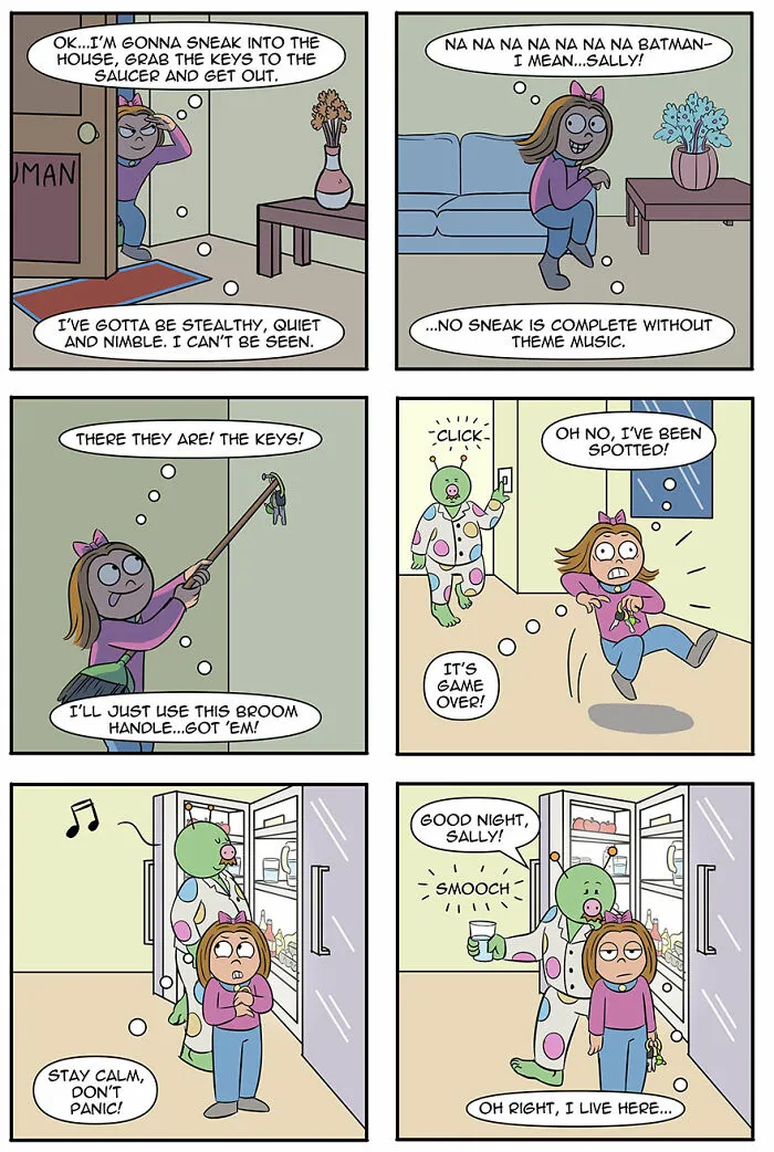 ‘Me, The Family Pet?’ Comic Shows What Life Would Be Like If Aliens Adopted Humans As Pets