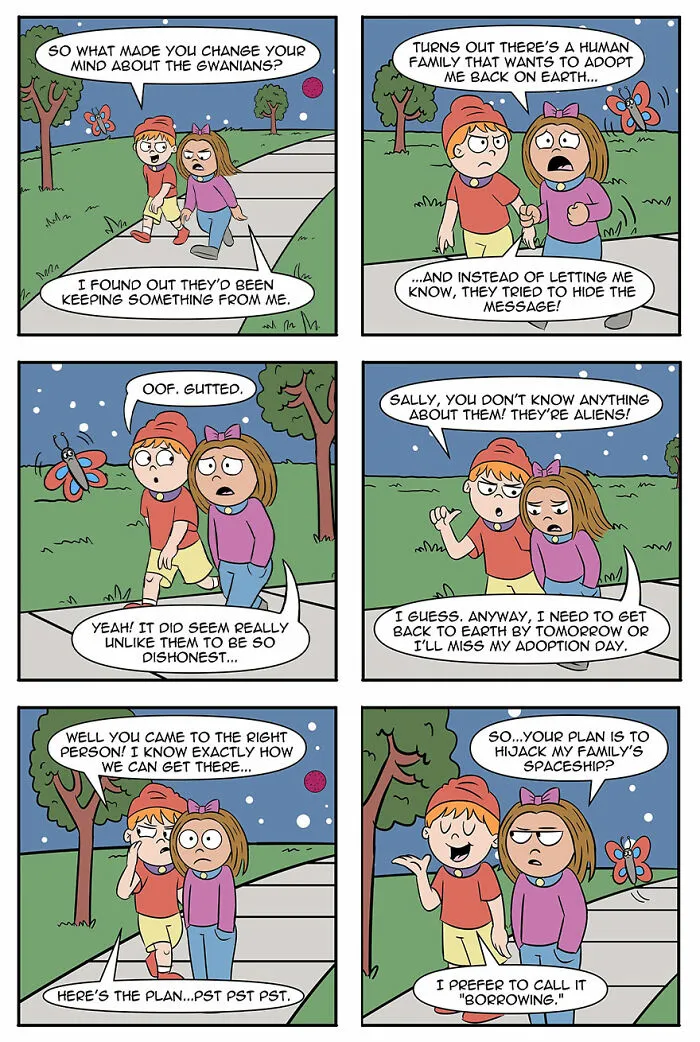 ‘Me, The Family Pet?’ Comic Shows What Life Would Be Like If Aliens Adopted Humans As Pets