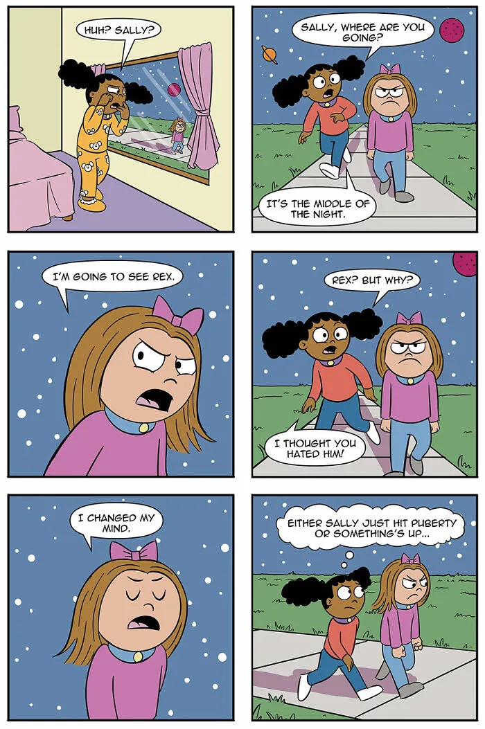 ‘Me, The Family Pet?’ Comic Shows What Life Would Be Like If Aliens Adopted Humans As Pets
