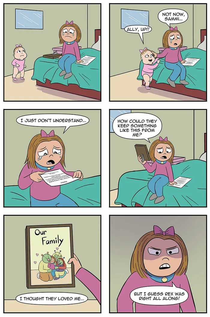 ‘Me, The Family Pet?’ Comic Shows What Life Would Be Like If Aliens Adopted Humans As Pets