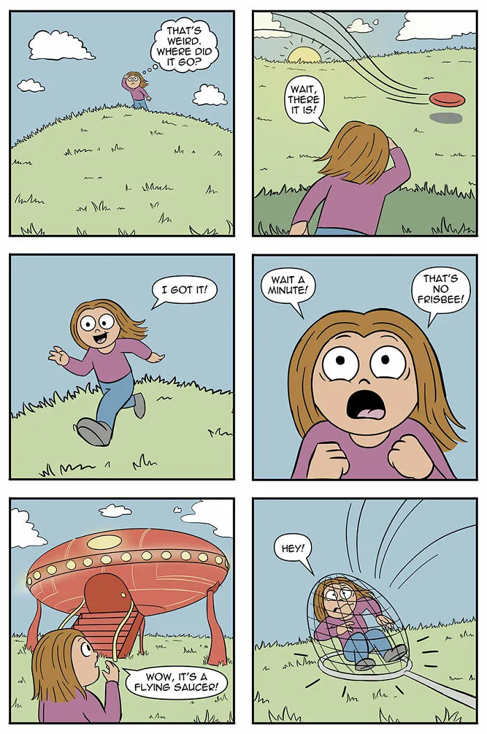 ‘Me, The Family Pet?’ Comic Shows What Life Would Be Like If Aliens Adopted Humans As Pets
