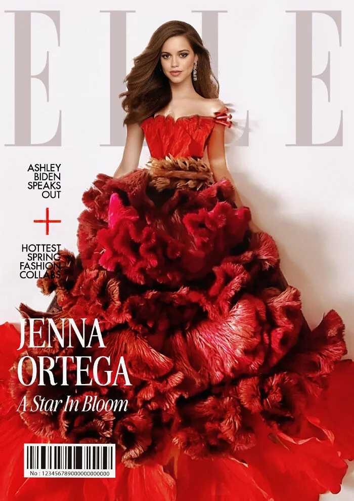 Creative Spin On Magazine Covers: 16 Outfits That I Styled With Flowers And Vegetables