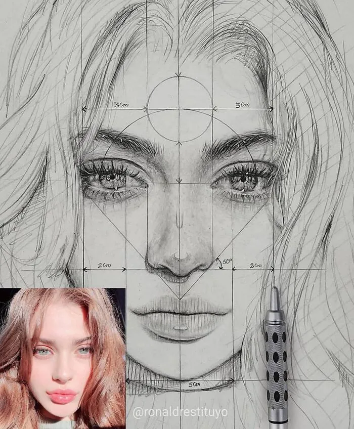 This Artist Transforms Simple Sketches Into Photorealistic Faces (20 Pics)