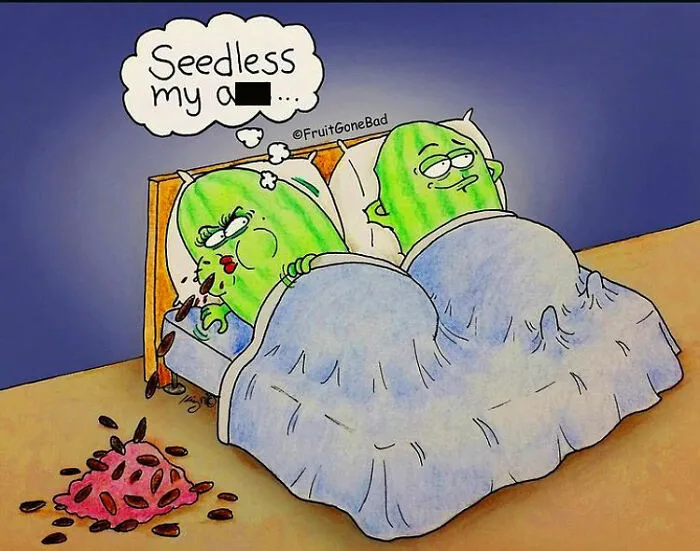 35 Funny And Slightly Inappropriate Comics From ‘Fruit Gone Bad’ (New Pics)