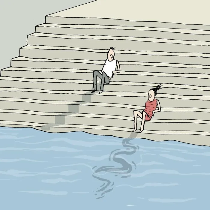 20 New Wordless Thought-Provoking Illustrations By Israeli Artist