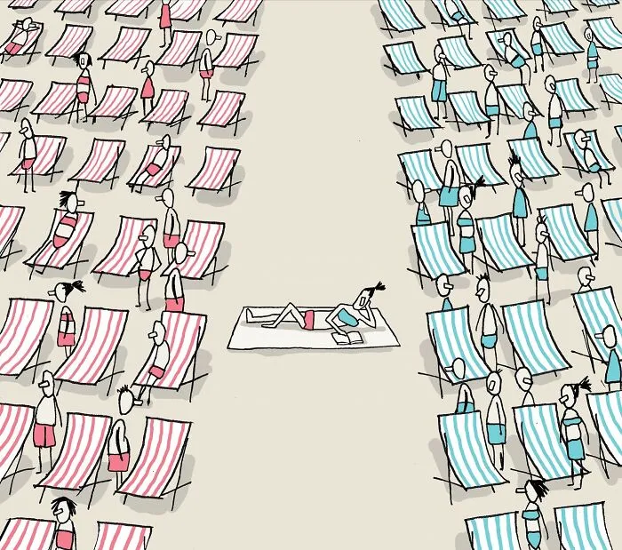 20 New Wordless Thought-Provoking Illustrations By Israeli Artist